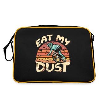 Mountain Bike Downhill Eat My Thirst - Retro Bag - black/gold - Back