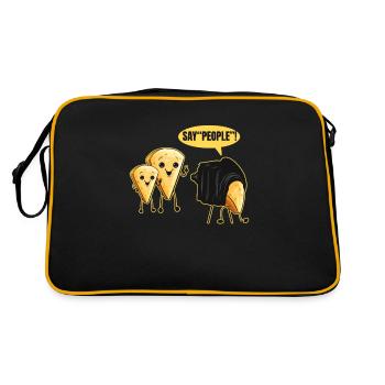Photographe drôle pour photographe photographie - Sac Retro - noir/or - Dos