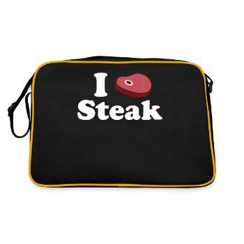 Kiwi - Retro Bag - black/gold - Back