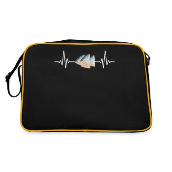 Maquereau Mackrel Pêche en eau salée - Sac Retro - noir/or - Dos