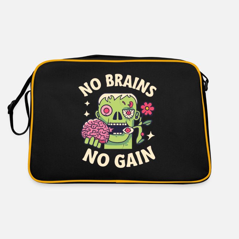 Zombies Zombie Halloween Zombie Kostüm Retro Tasche