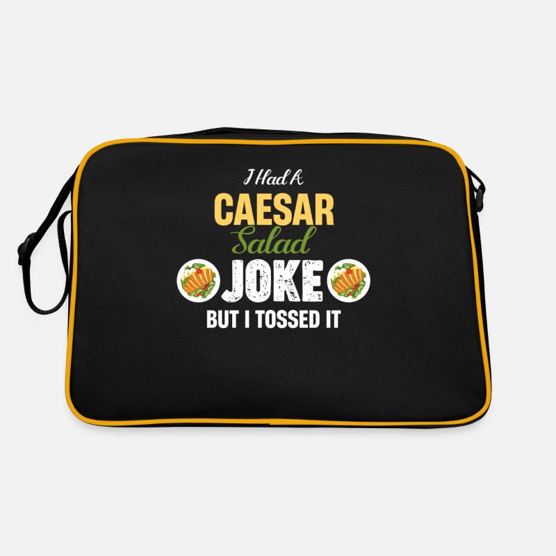 J’avais une blague sur la salade César, mais j’ai jeté Sac Retro