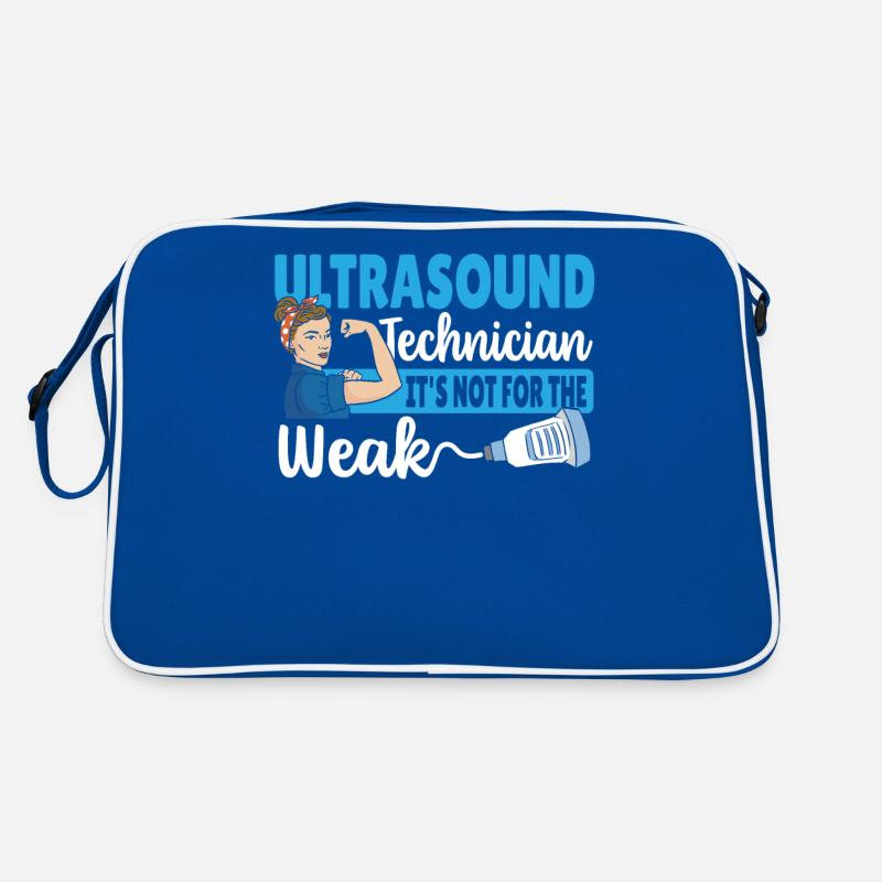 Ultrasound Technician It's Not For The Weak Retro Bag