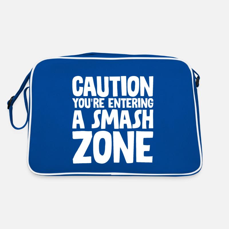 Caution You're Entering A Smash Zone Retro Bag
