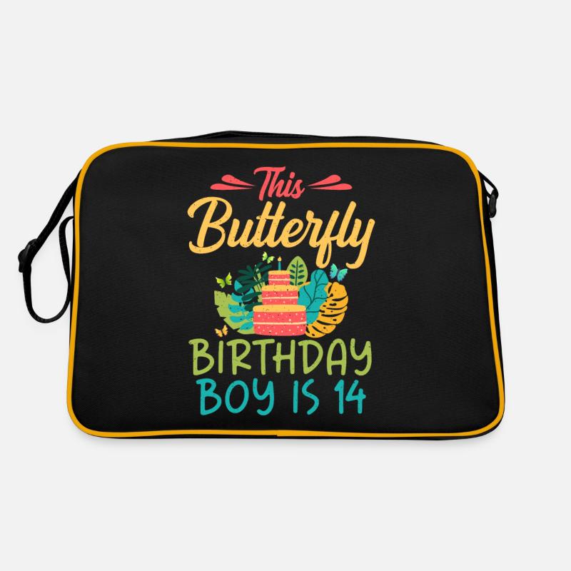 Cadeaux d’amant de papillons Sac Retro
