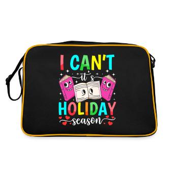 Parapro Teacher Assistant Paraprofessionales - Retro Bag - black/gold - Back