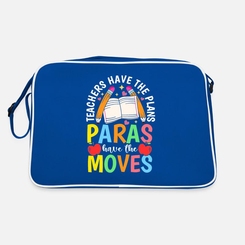 Parapro -Lehrer -Assistent Paraprofessionales Retro Tasche