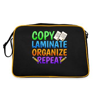 Paraprofessional -Paraeducator -Parapro Im - Retro Bag - black/gold - Back