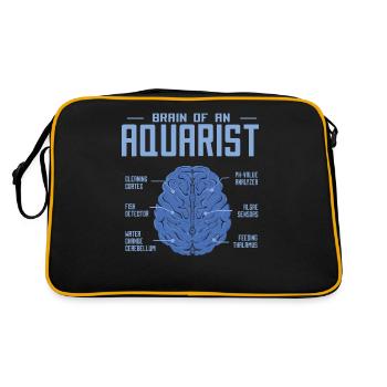 Aquarium - Sac Retro - noir/or - Dos