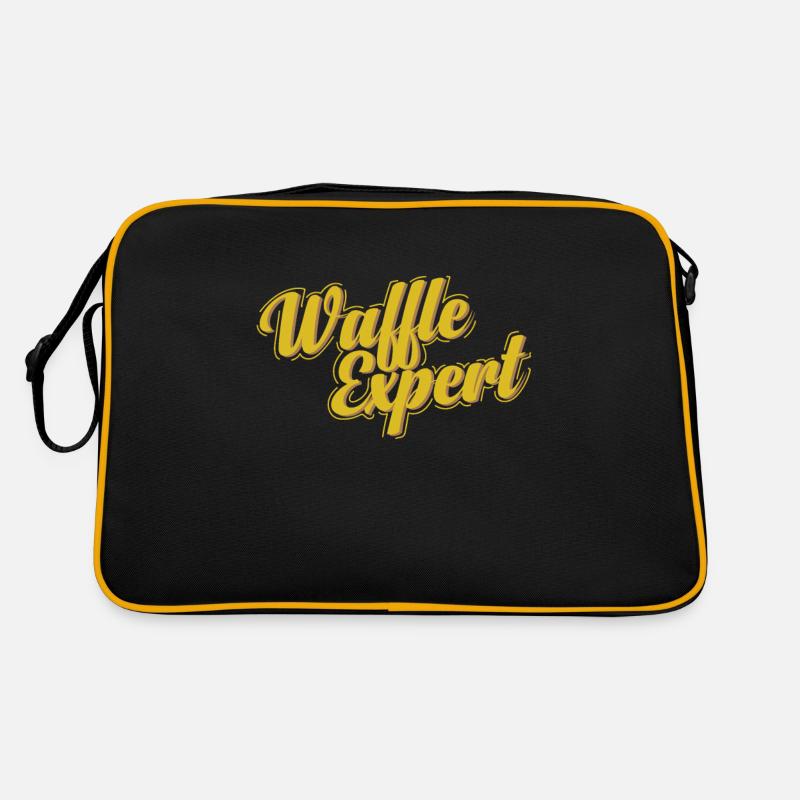 Waffles Expert Teig Gebäck Snack Retro Tasche