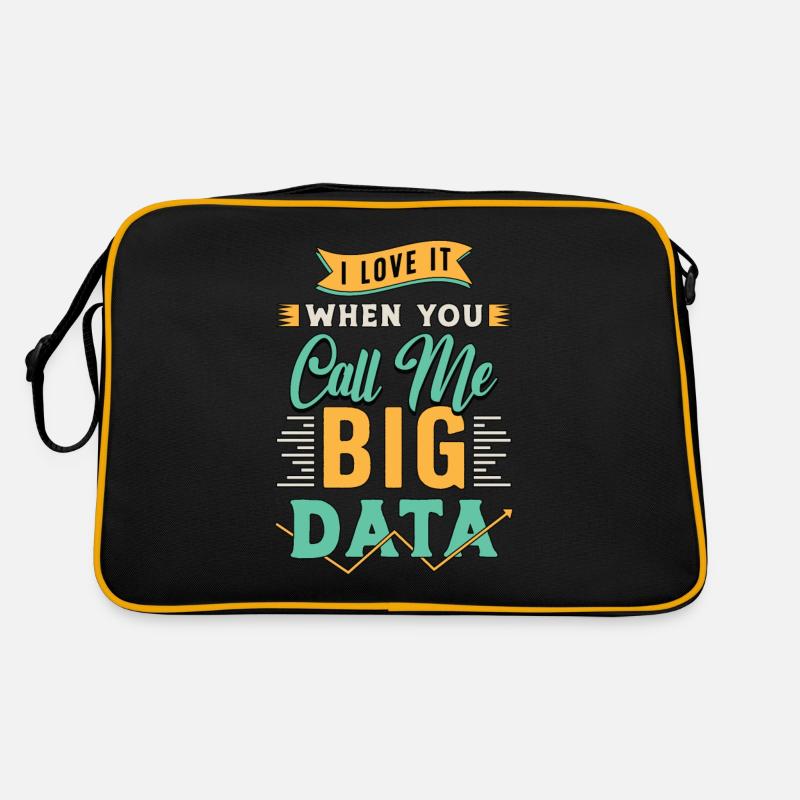 Data Mining I Love It When You Call Me Programmer Retro Tasche