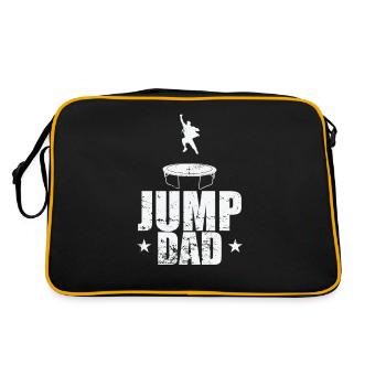 Jump Dad Trampoline Bouncing Sports Leisure - Retro Bag - black/gold - Back