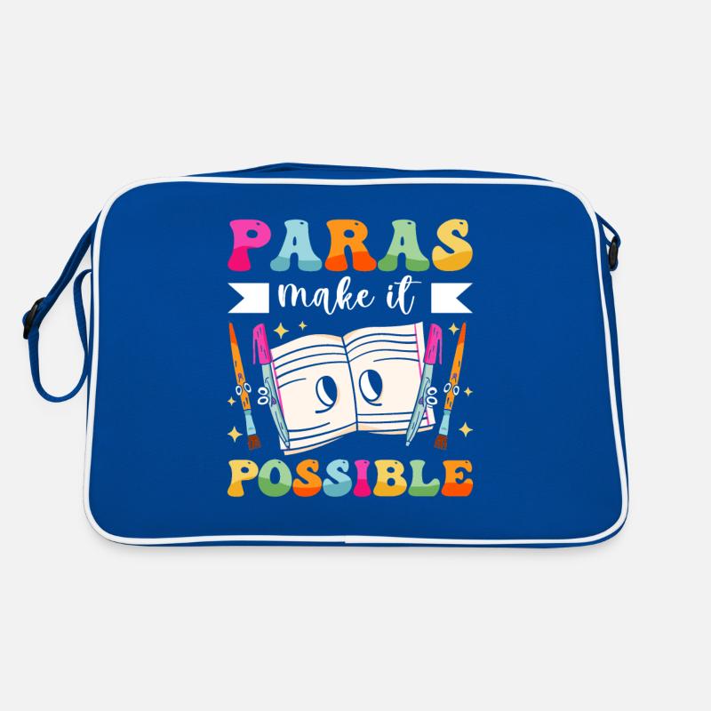 Drôle Paras Professeur Paraprofessionnel Sac Retro