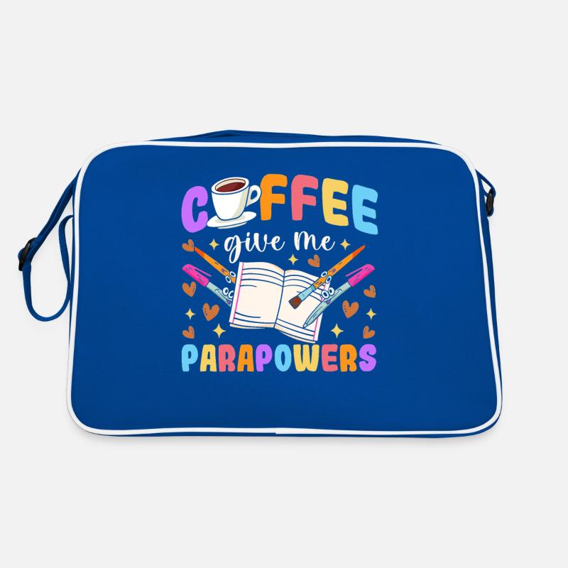 Drôle De Café Para Professeur Paraprofessionnel Sac Retro