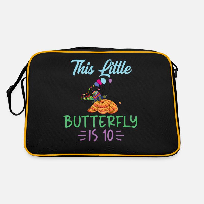 Cadeaux d’amant de papillons Sac Retro