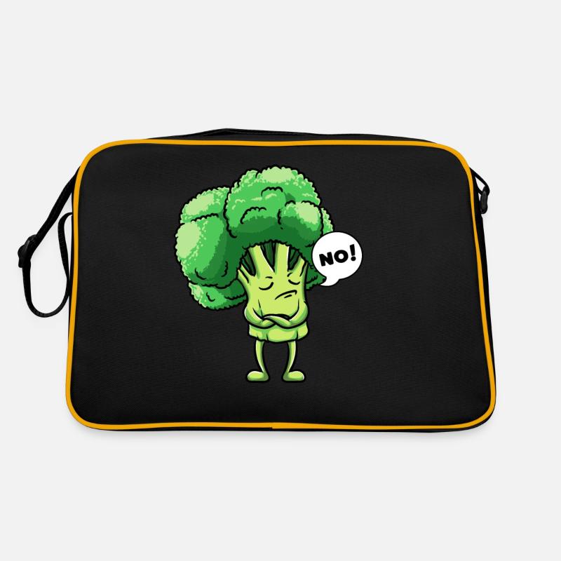 Brocoli persistant Légumes Végétalien Végétarien Sac Retro