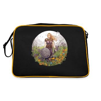 La beauté de Freya Ceci pour les adeptes Freya - Sac Retro - noir/or - Dos