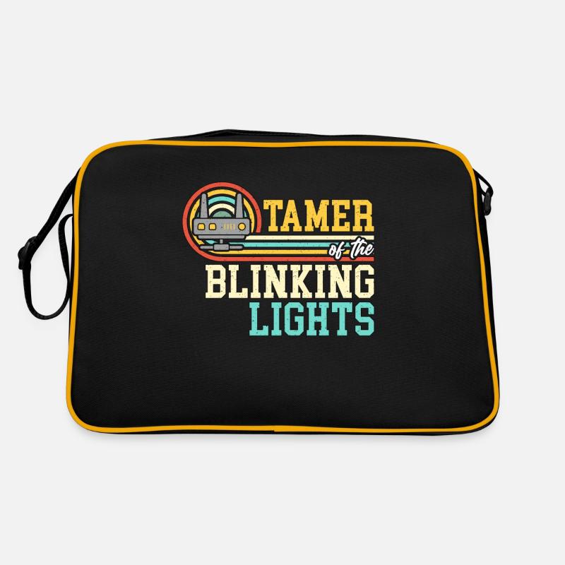 Network Engineer Tamer Of The Blinking Programmer Retro Bag
