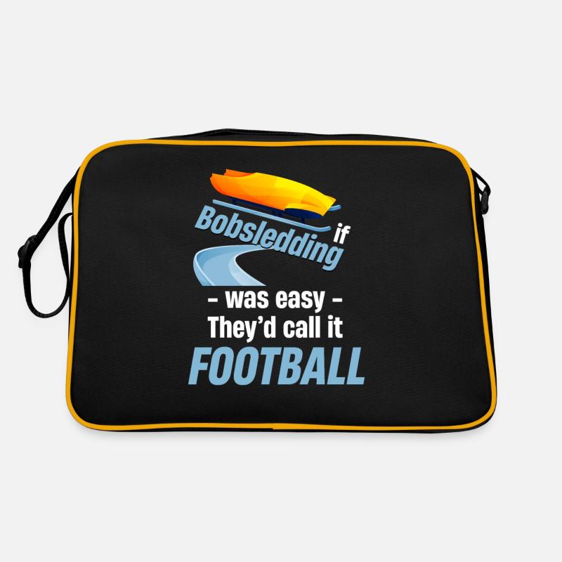 If bobsledding was easy, they would Retro Bag
