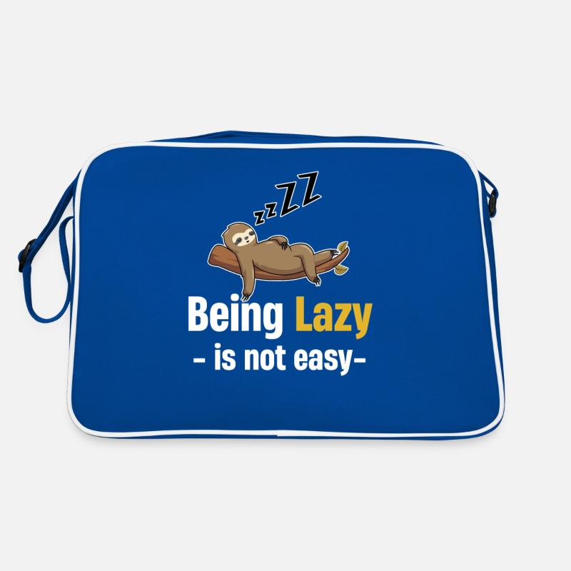 Being lazy isn't just a sloth Retro Bag