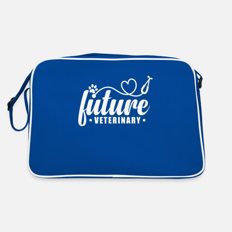Future Veterinary Beruf Retro Tasche