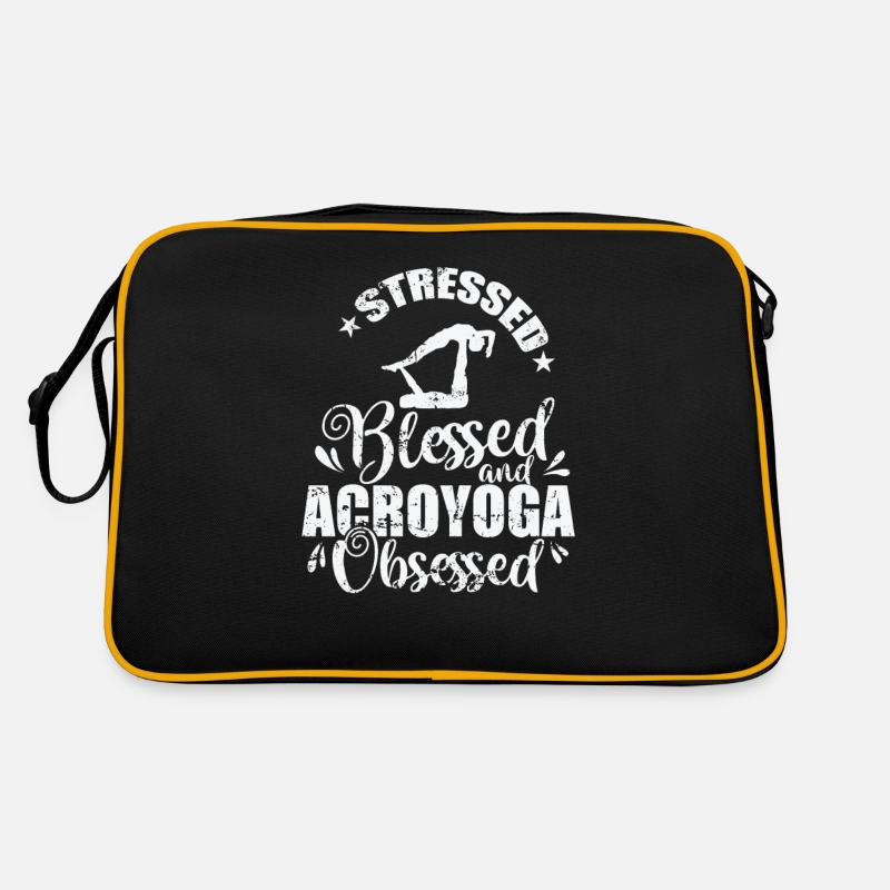 Bénédiction stressée et obsédé par l’acroyoga Sac Retro