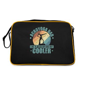 Acroyoga Dad Like a Regular Dad but Cooler - Retro Bag - black/gold - Back