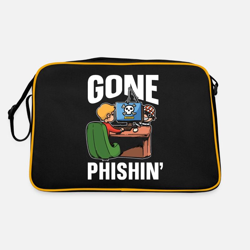 Cybersecurity Gone Phishin' Programming Analyst Retro Tasche