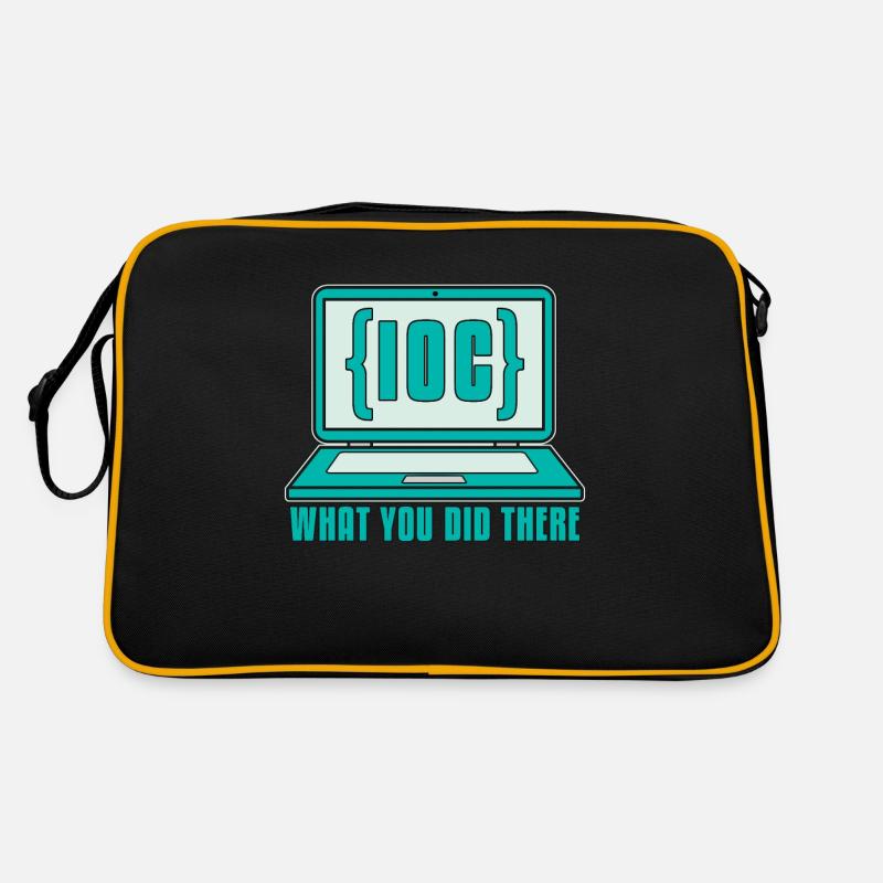 Cybersecurity IOC What You Did Computer Science Retro Tasche
