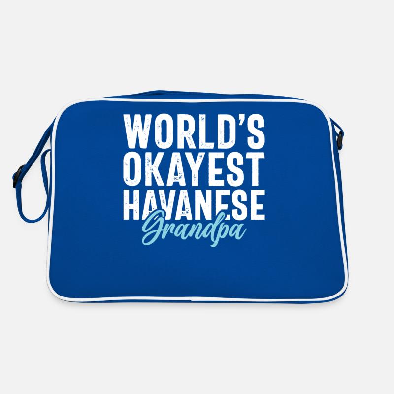 Gifts for Havanese Dog Lovers Retro Bag