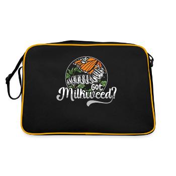 Got Milkweed Butterflies aime l’entomologie des monarques - Sac Retro - noir/or - Dos