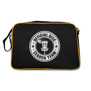 Frisbee Golf Disc Golf - Sac Retro - noir/or - Dos