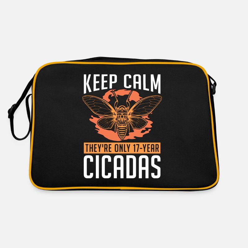 Entomologist Keep Calm They're Only Bug Catcher Retro Bag