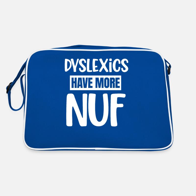 Les dyslexiques ont plus de conscience du Nuf, Sac Retro
