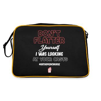Ne vous flatte pas, j’ai votre - Sac Retro - noir/or - Dos