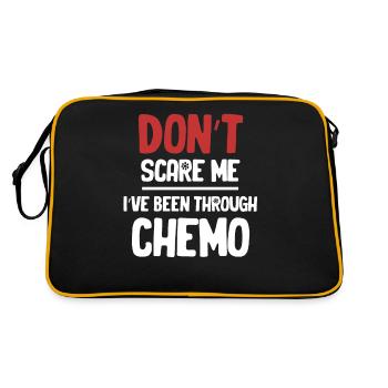 Don't scare me, I've got a - Retro Bag - black/gold - Back