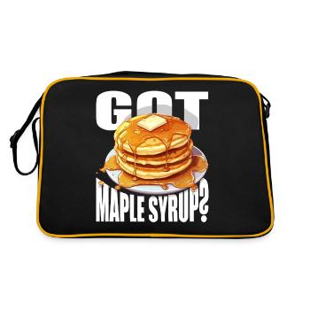 Journée nationale du sirop d’érable - Gett Maple Syrup - Sac Retro - noir/or - Dos