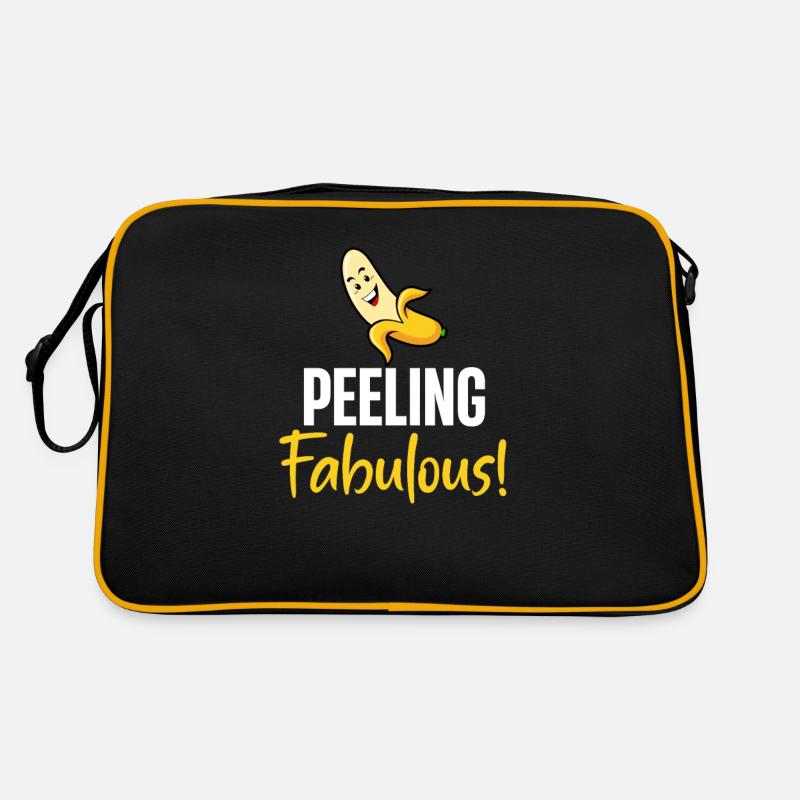 Exfoliating Fabulous! Banana puns Retro Bag