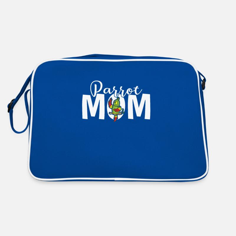 Parrot Mom Vogel Tier Retro Tasche