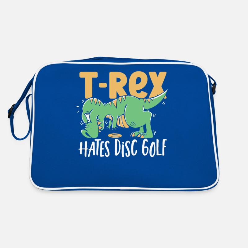 T-Rex déteste le disc golf T Rex dinosaure Sac Retro