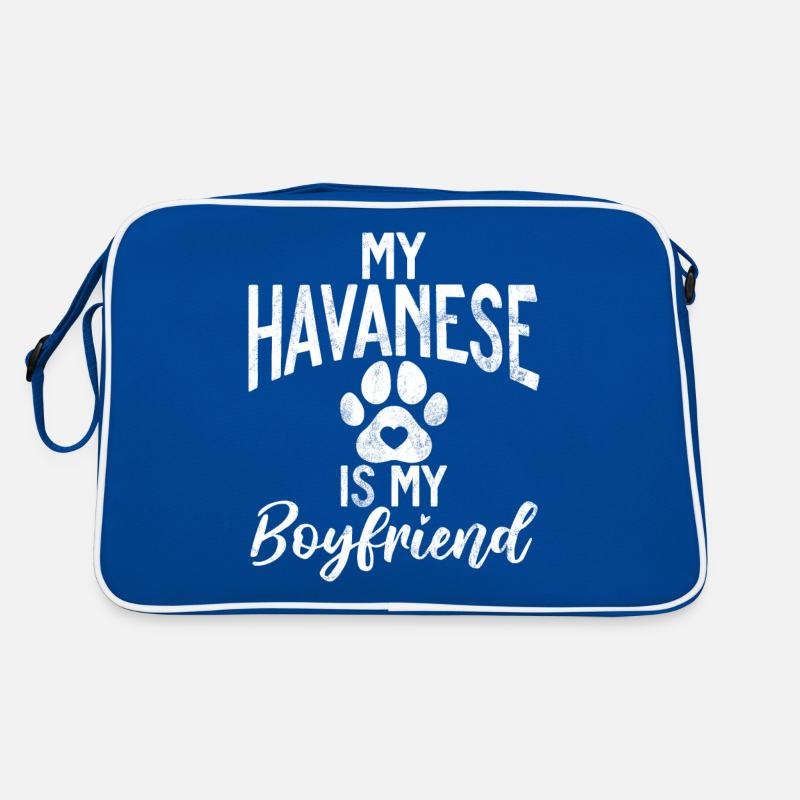 Gifts for Havanese Dog Lovers Retro Bag