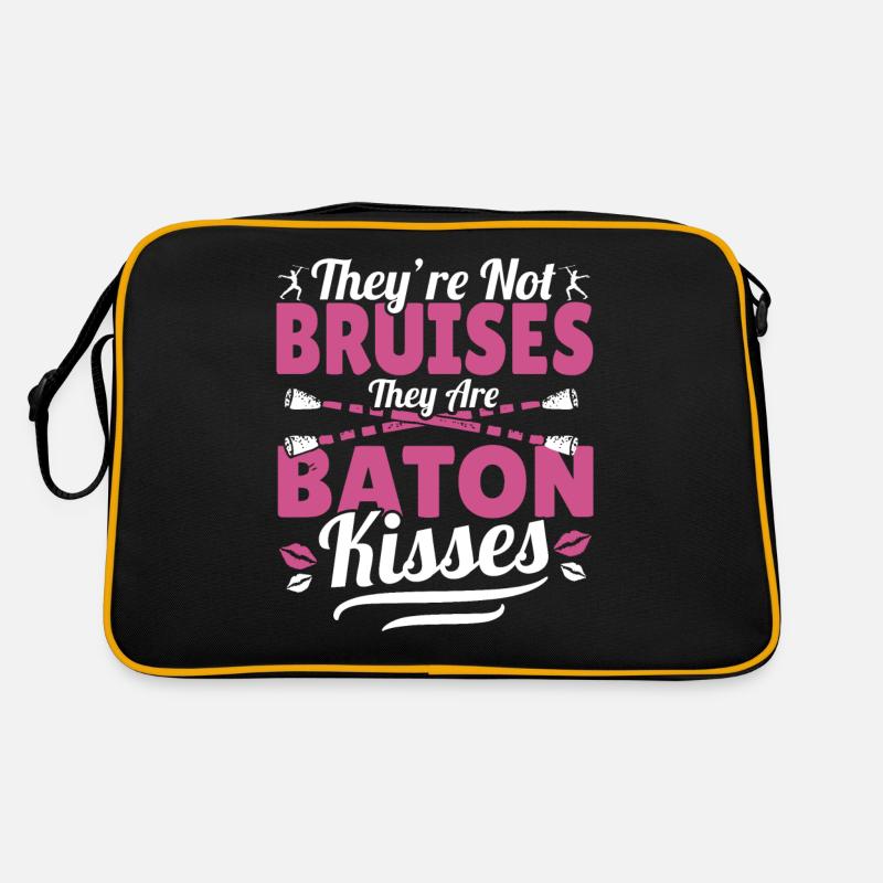 Baton Twirling Baton Twirler Gift Retro Bag