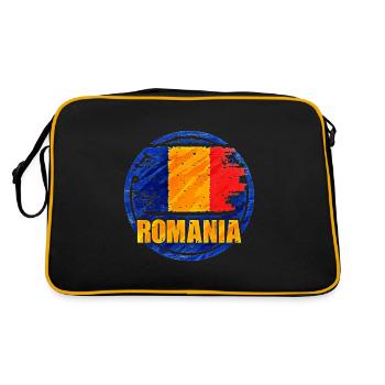 Romania - Retro Bag - black/gold - Back