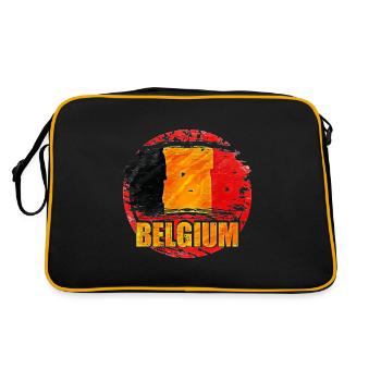 Belgique - Sac Retro - noir/or - Dos
