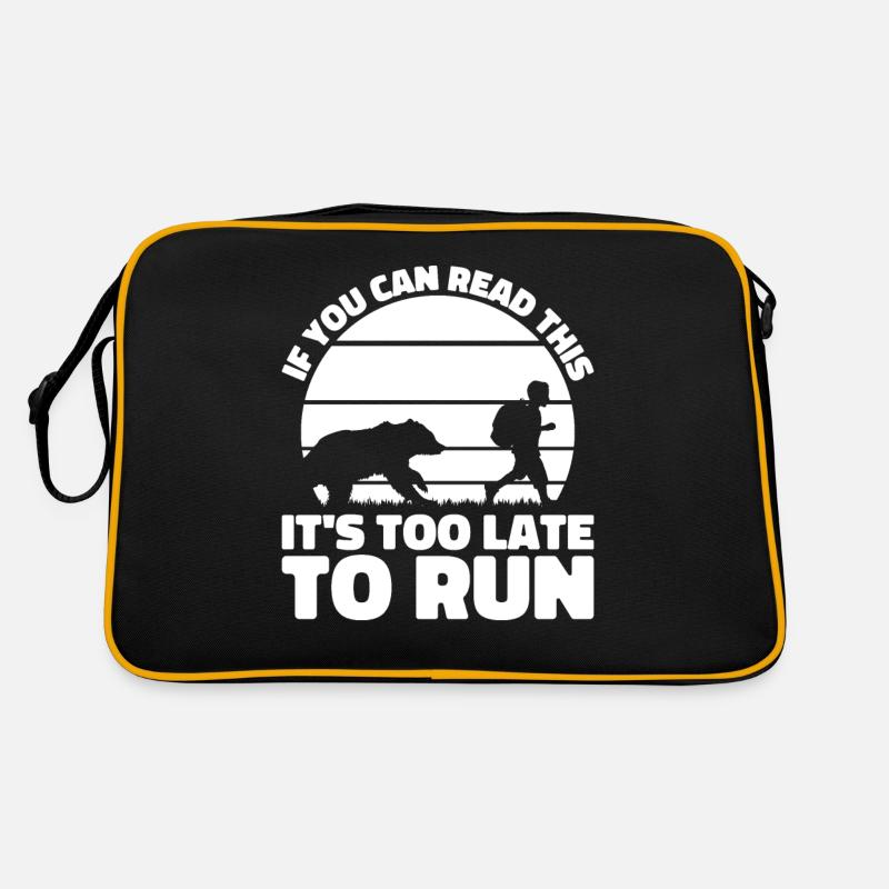 Pfadfinder - Retro Tasche - Schwarz/Gold