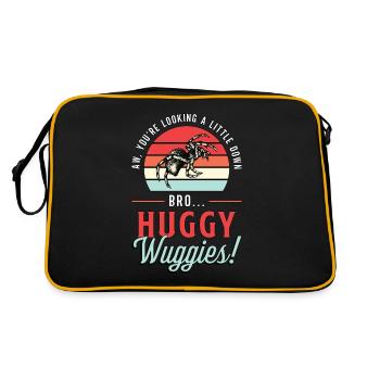 Tarantulas Aw You're Looking A Little Down Spider - Retro Bag - black/gold - Back