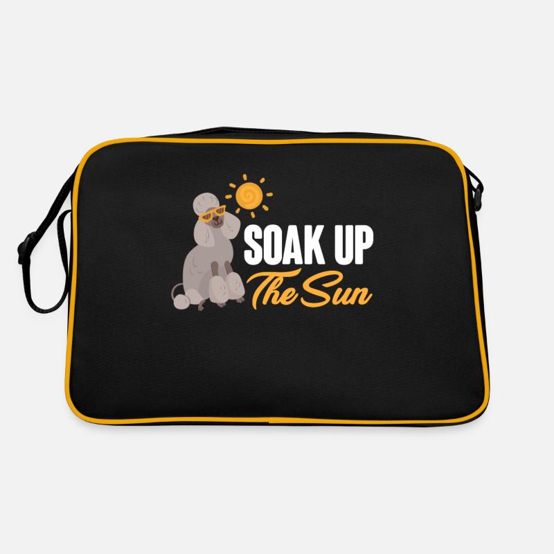 Genießen Sie Die Sonne! Sonnenbaden Sommerzeit Retro Tasche