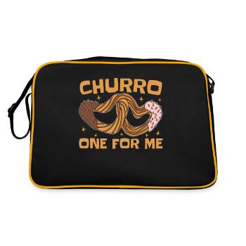 Churro One For Me Dessert Cuisine Mexicaine Churros - Sac Retro - noir/or - Dos