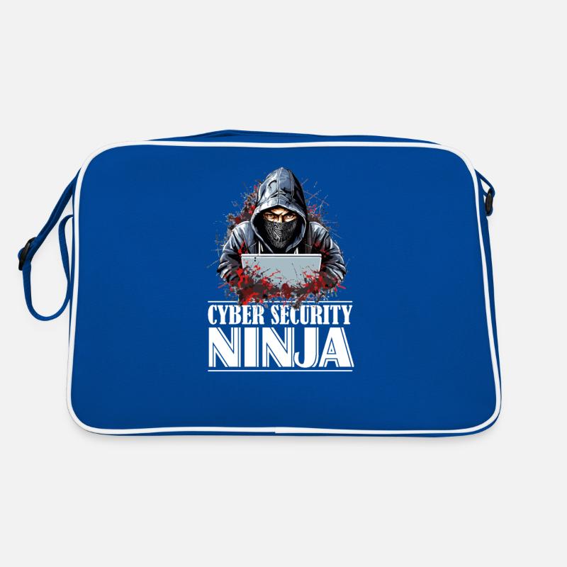 Ethical Hacker Stolz: Cyber Security Ninja Retro Tasche