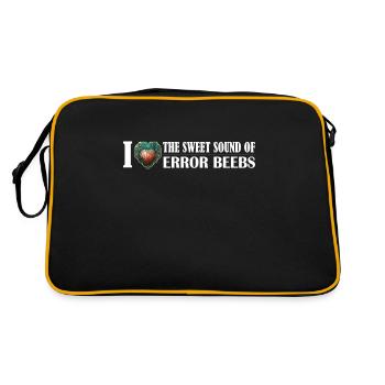 I Love The Sound of Error Beebs The Symphony of - Retro Bag - black/gold - Back